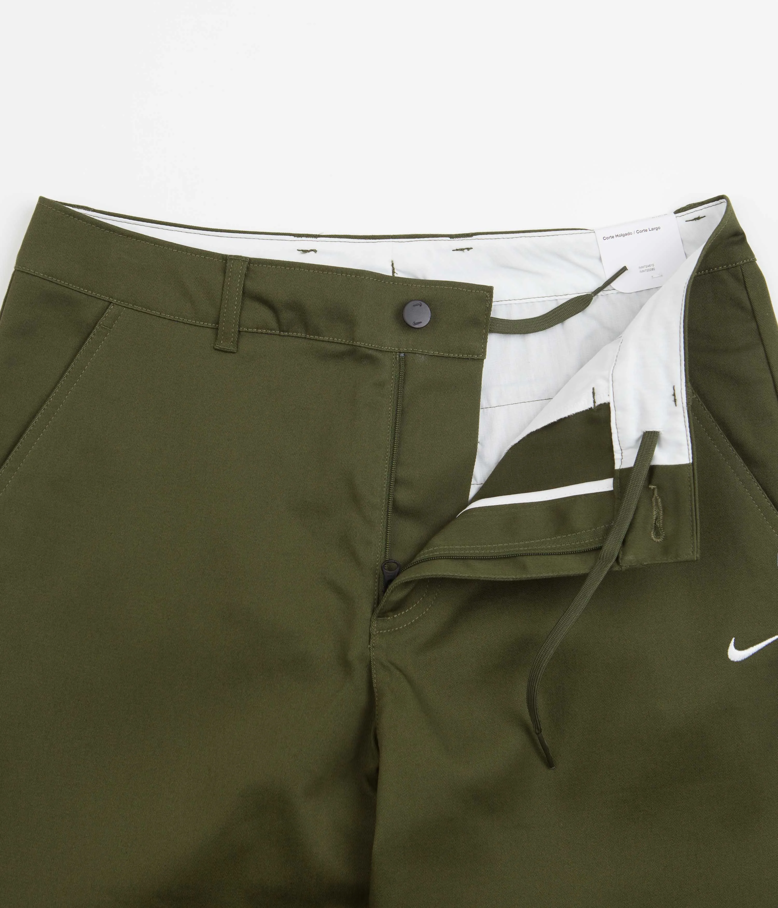 Nike Unlined Chino Pants - Rough Green / White