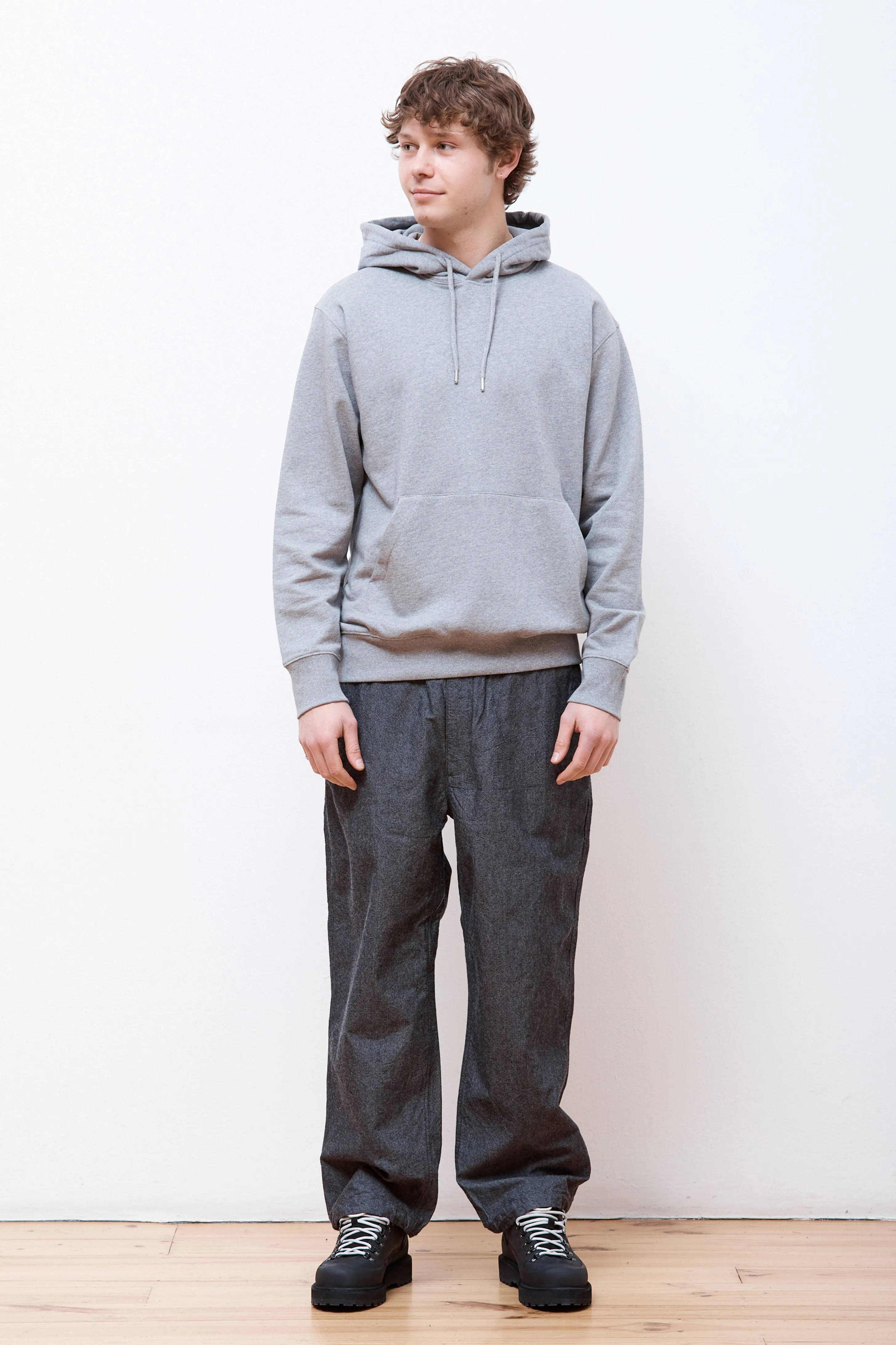 Norse Standard Hoodie Grey Melange