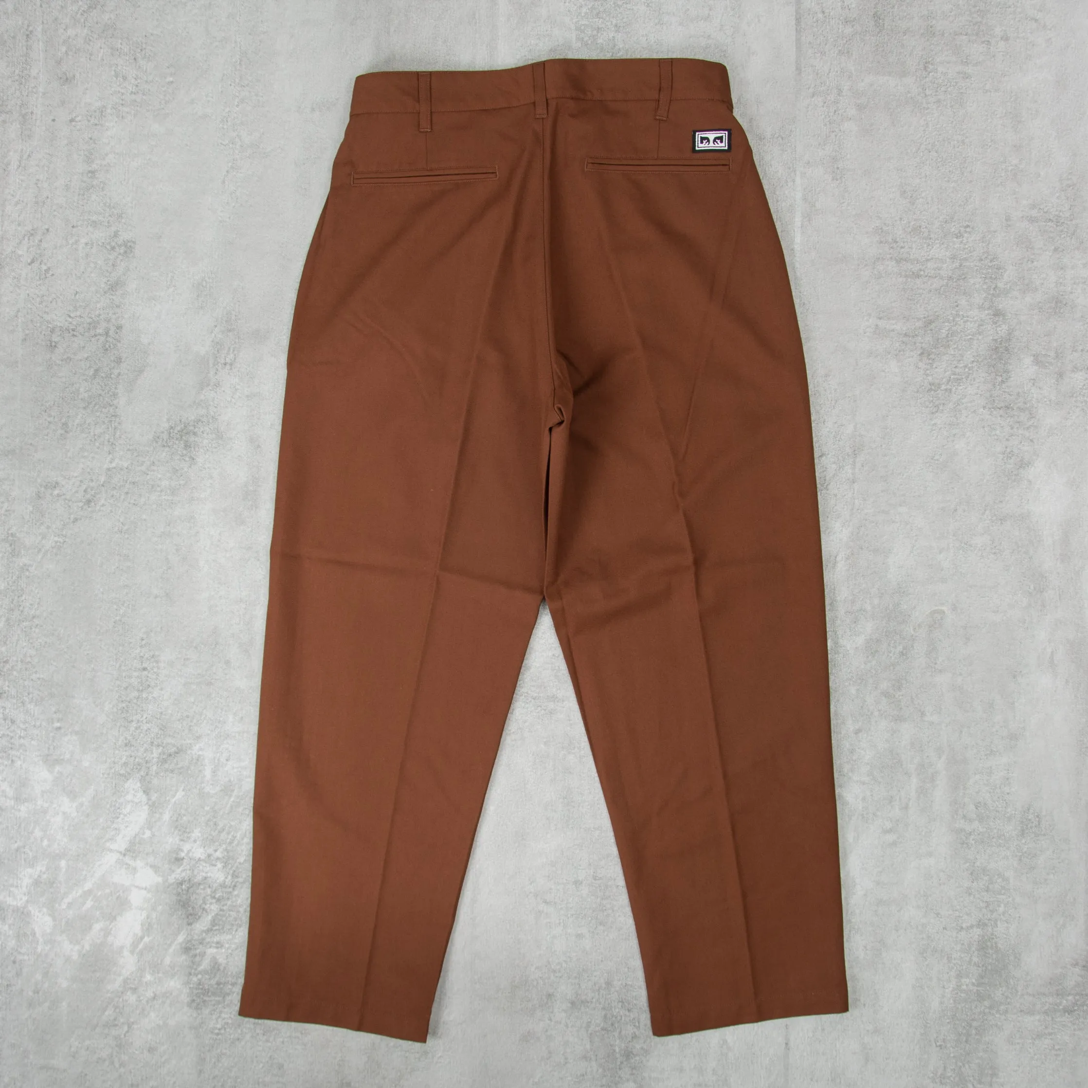 Obey Fubar Pleated Pant - Sepia