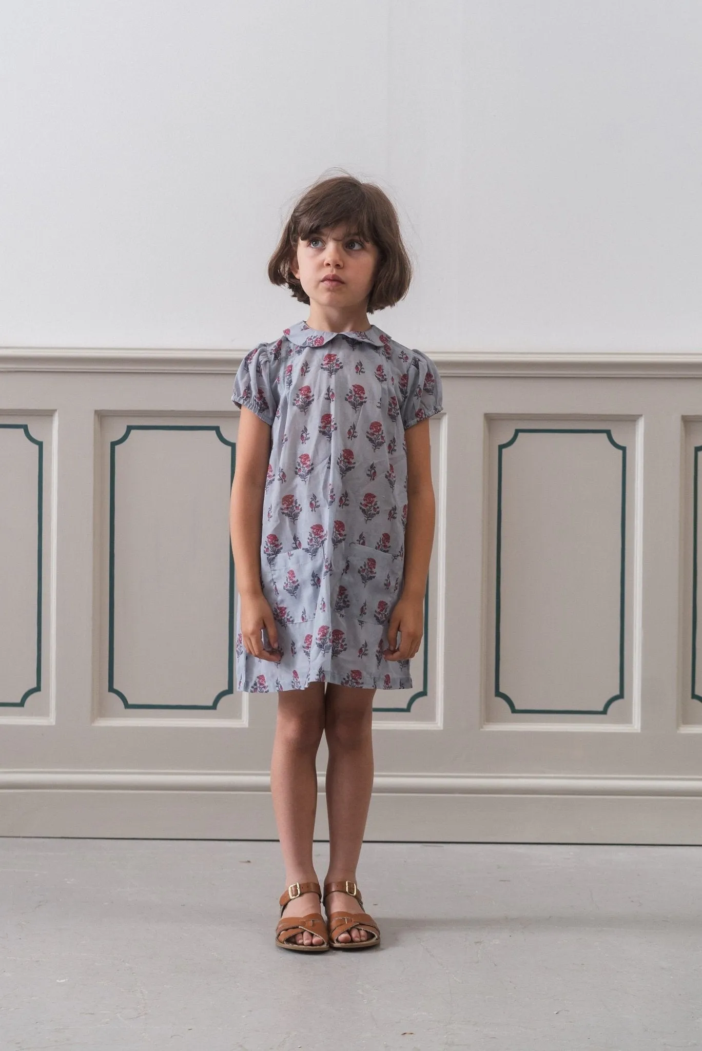 Organic Mimi Dress || Juniper Floral *LAST ONE 18/24M