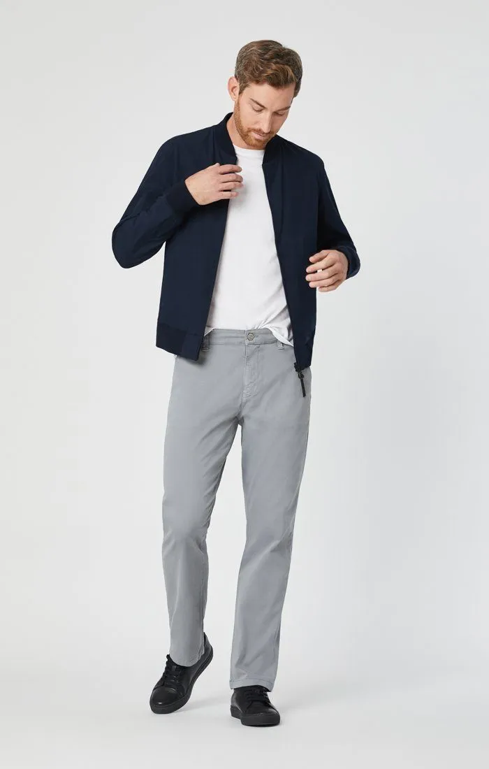 PHILIP RELAXED STRAIGHT CHINO IN SHARKSKIN TWILL