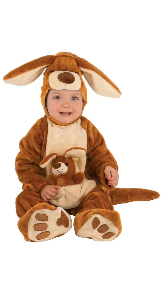 Plush Toddler Kangaroo Onesie Animal Costume