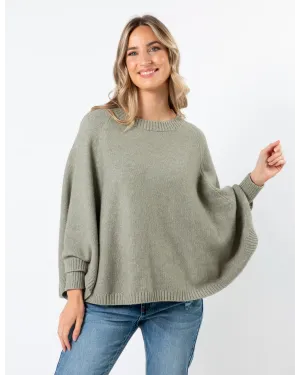 Poncho - Moss -