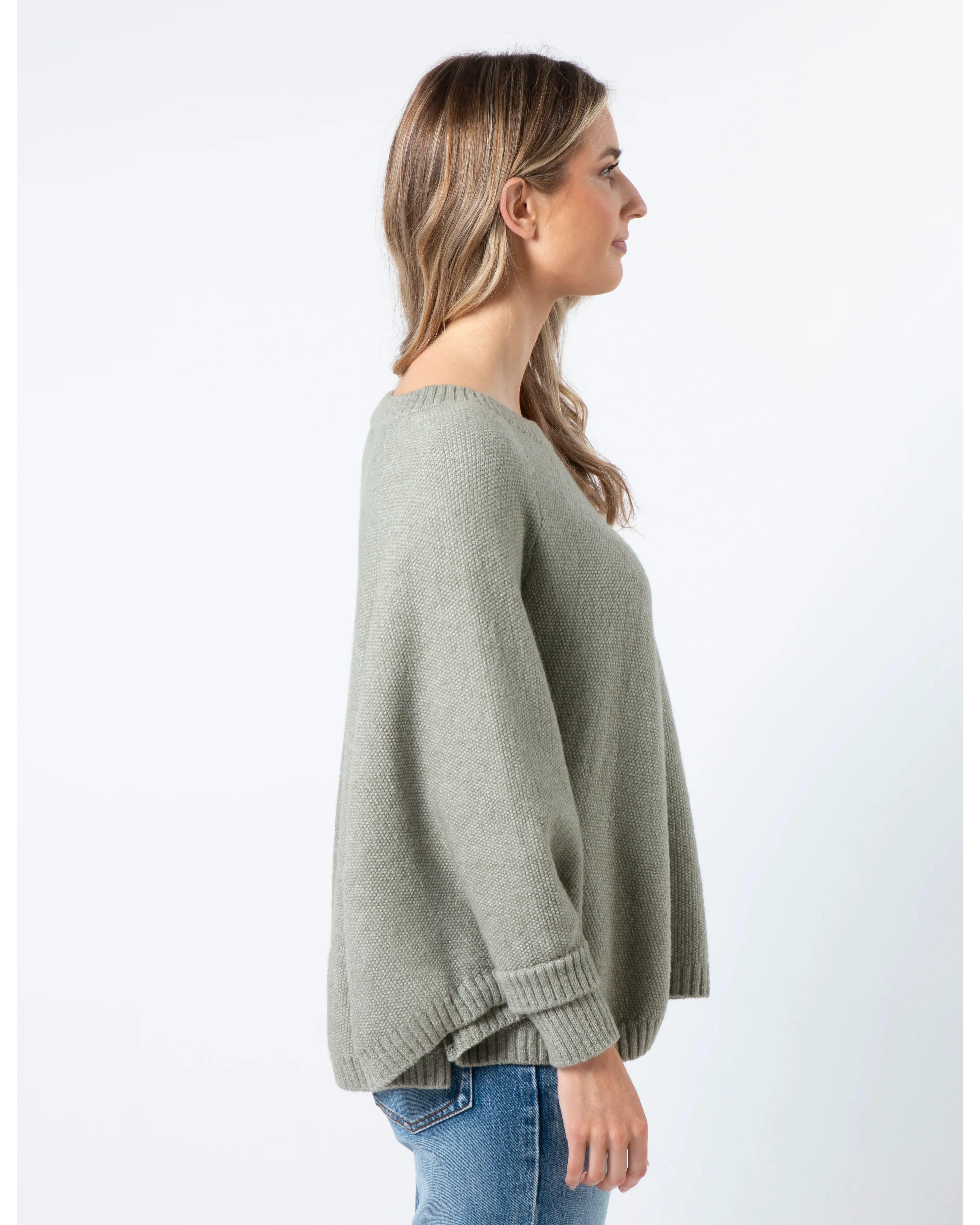 Poncho - Moss -