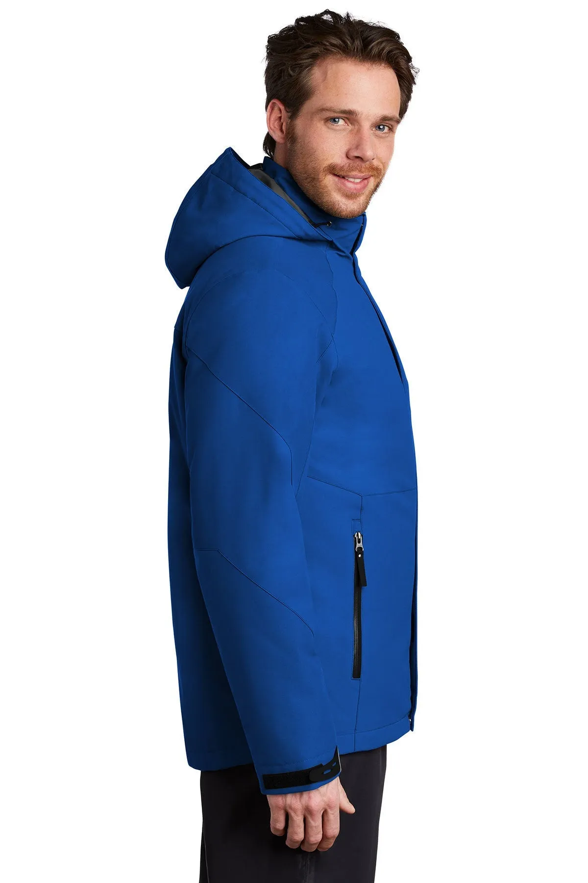 Port Authority Insulated Waterproof Custom Tech Jackets, Cobalt Blue