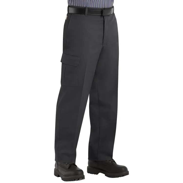 Red Kap Men's Industrial Cargo Work Pant - Black - PT88