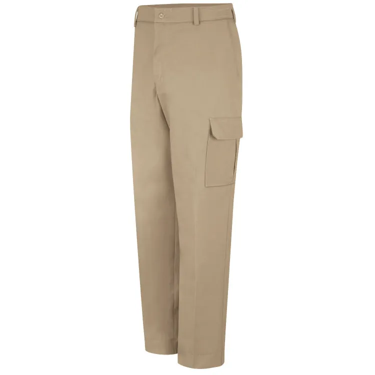 Red Kap Men's Industrial Cargo Work Pant - Khaki - PT88