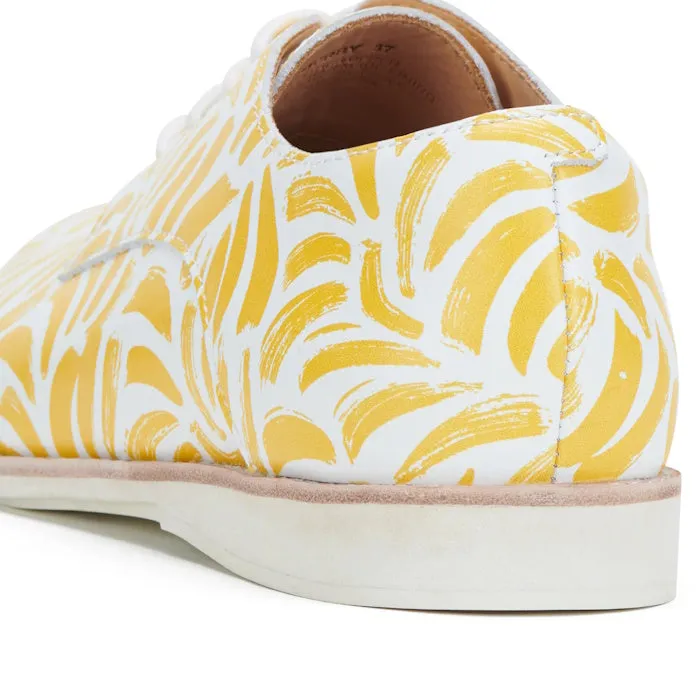 Rollie Womens Derby Sunshine Splash Leather Shoe