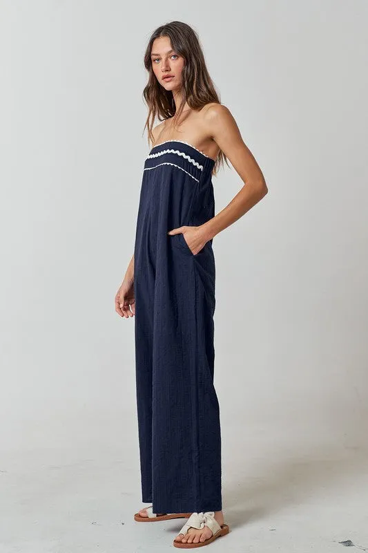 Sadie Strapless Jumpsuit