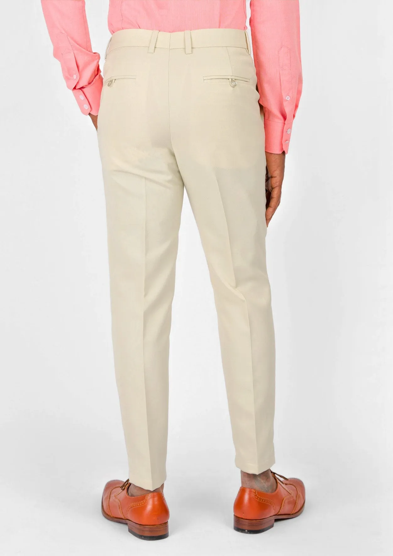 Sand Cotton Chino Pants