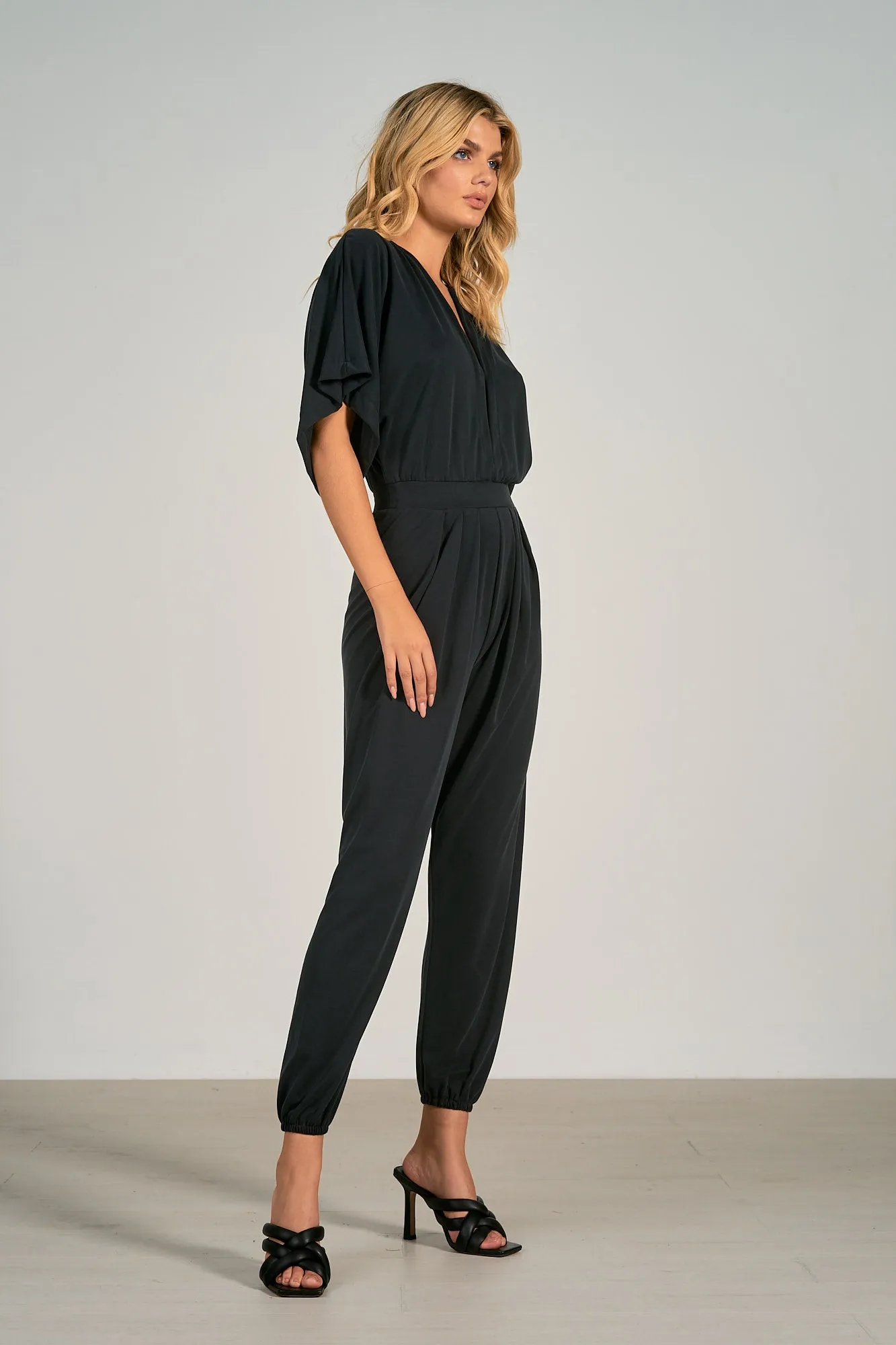 Short Sleeve Jumpsuit