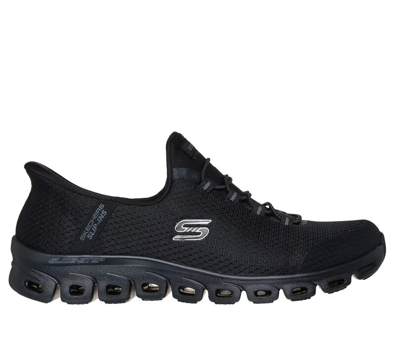 Skechers Women's Slip-Ins (Hands Free) Glide Step Pursuit Sneaker - Black