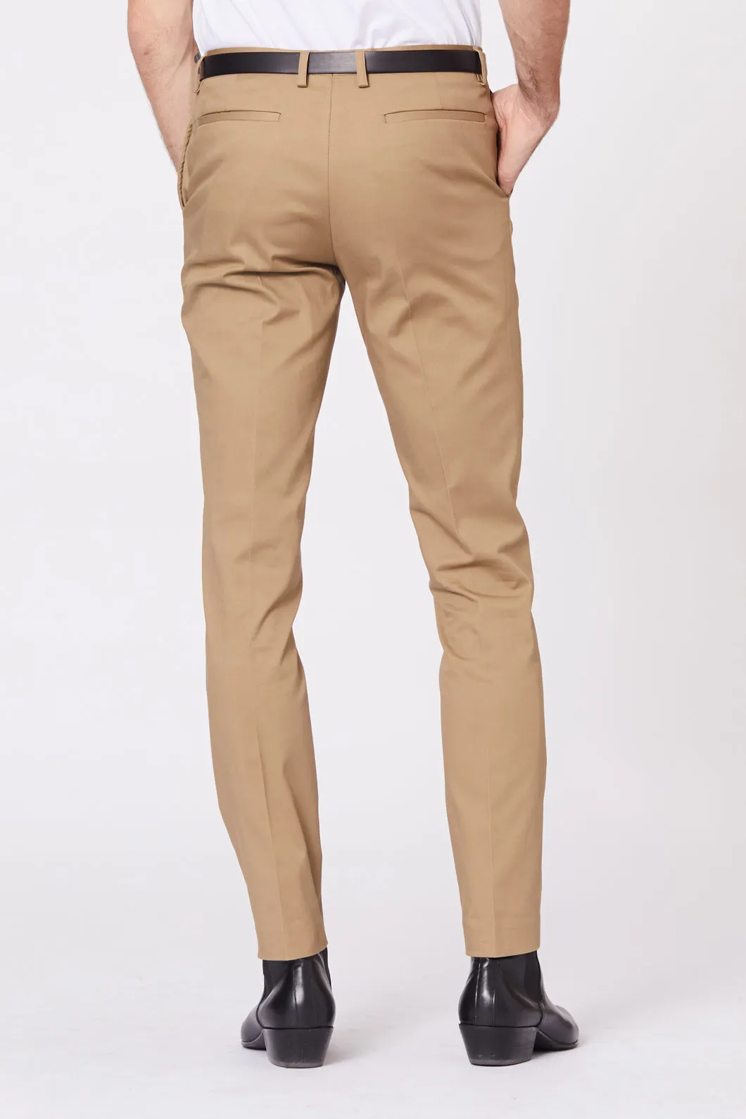 Slim Taupe Dress Chino