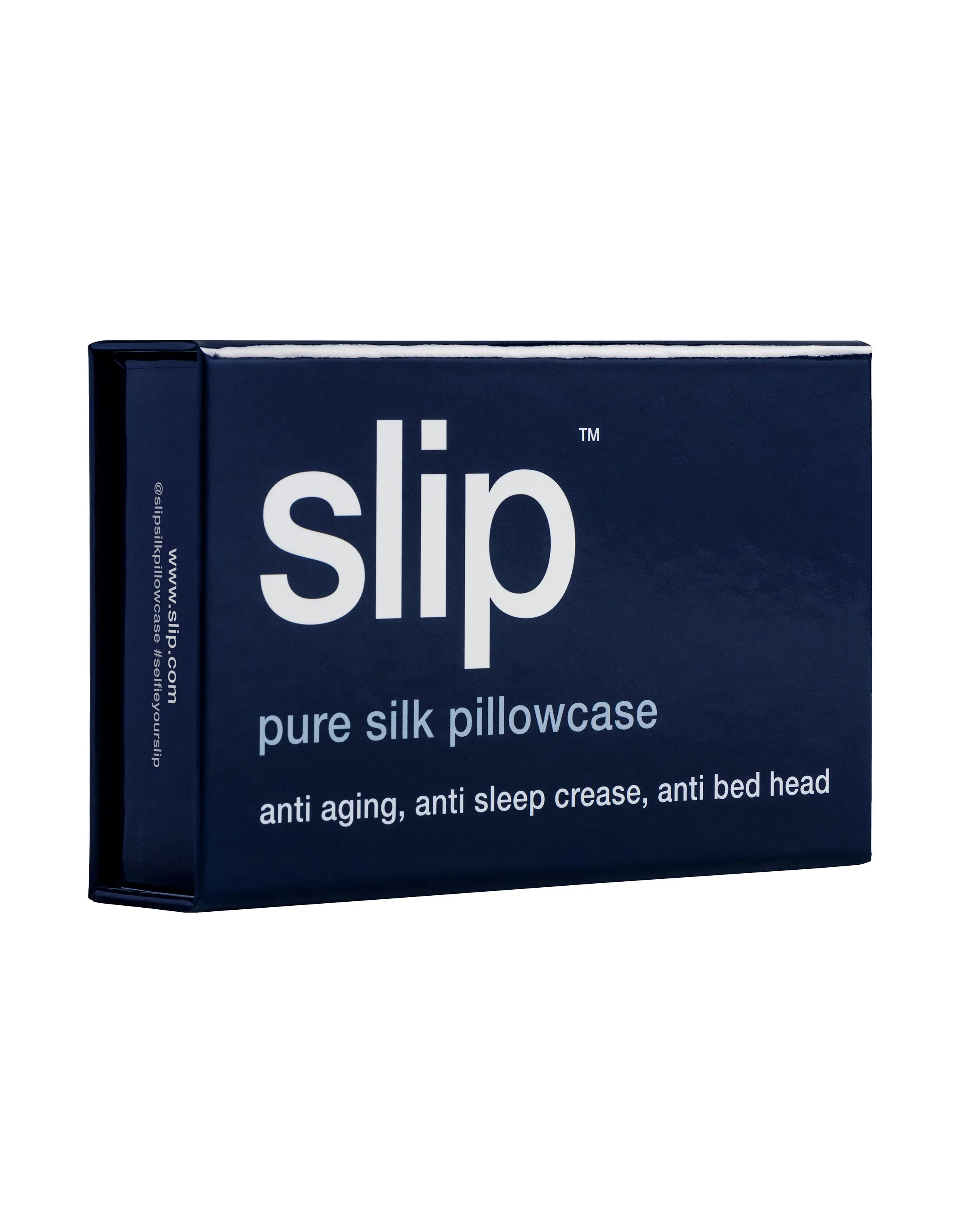 Slip silk pillowcase - Navy