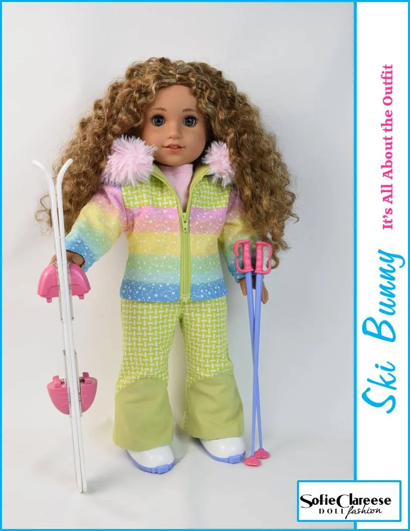 Sofie's Alpine Ski Outfit 18 Inch Doll Sewing Pattern