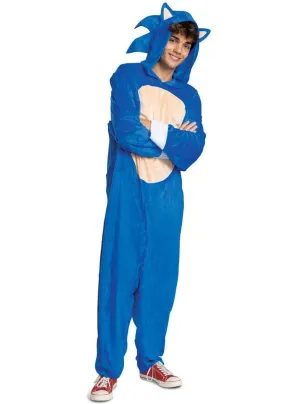 Sonic the Hedgehog Mens Plus Size Gaming Costume