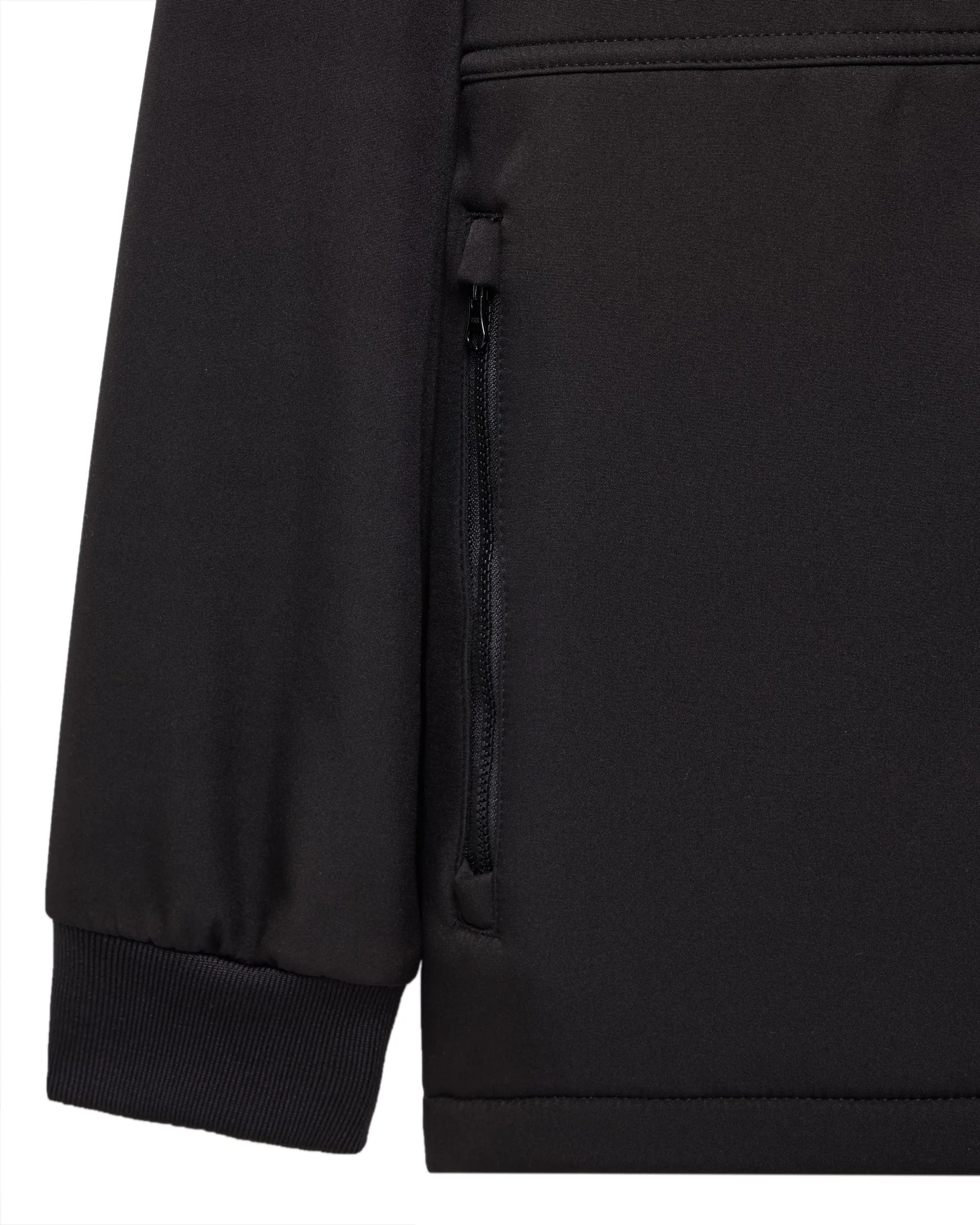 Stipe Softshell Jacket Black