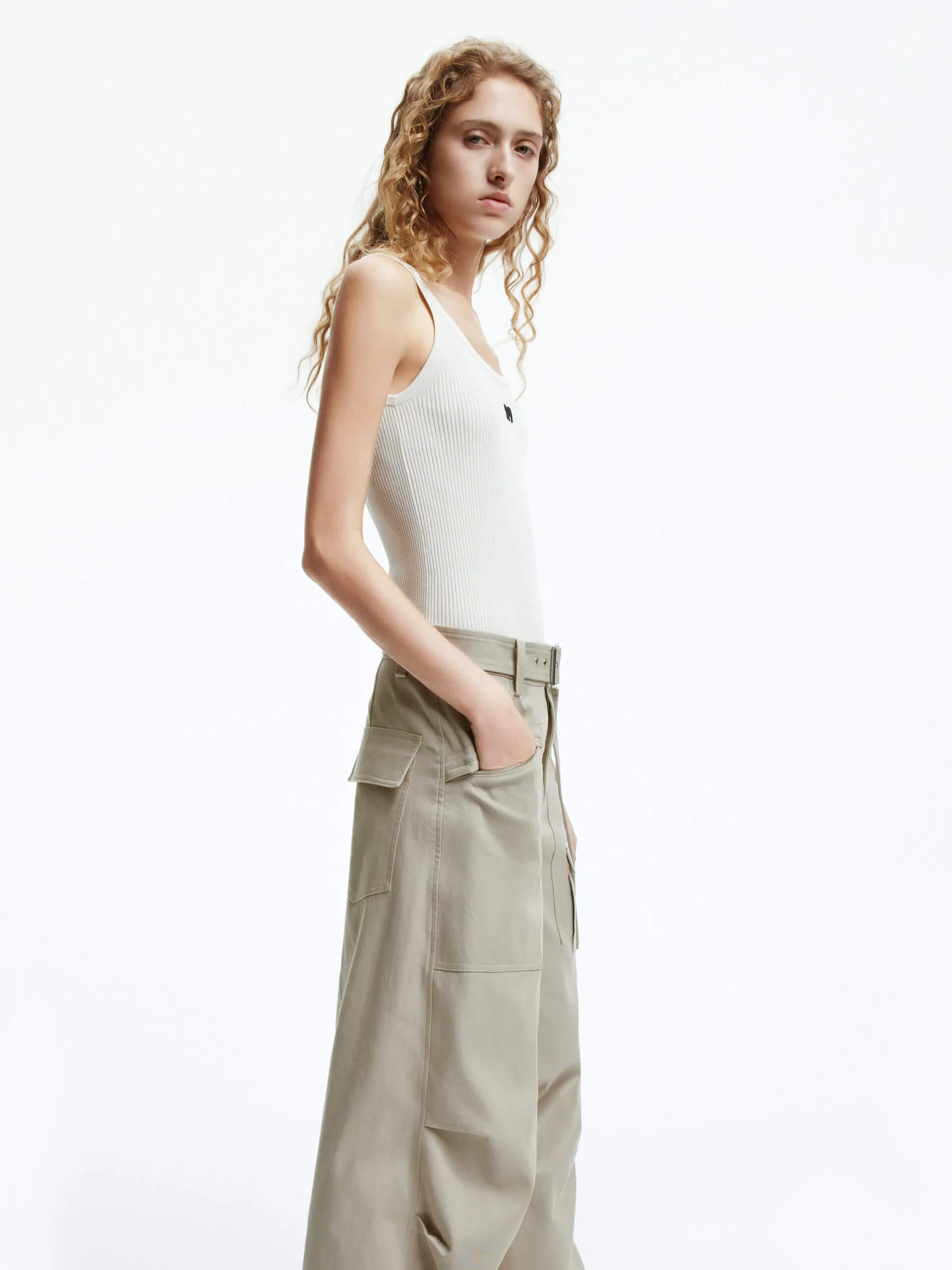 Straight Leg Cargo Pants