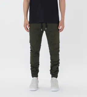 Sureshot Lite Cargo Jogger Dk Army