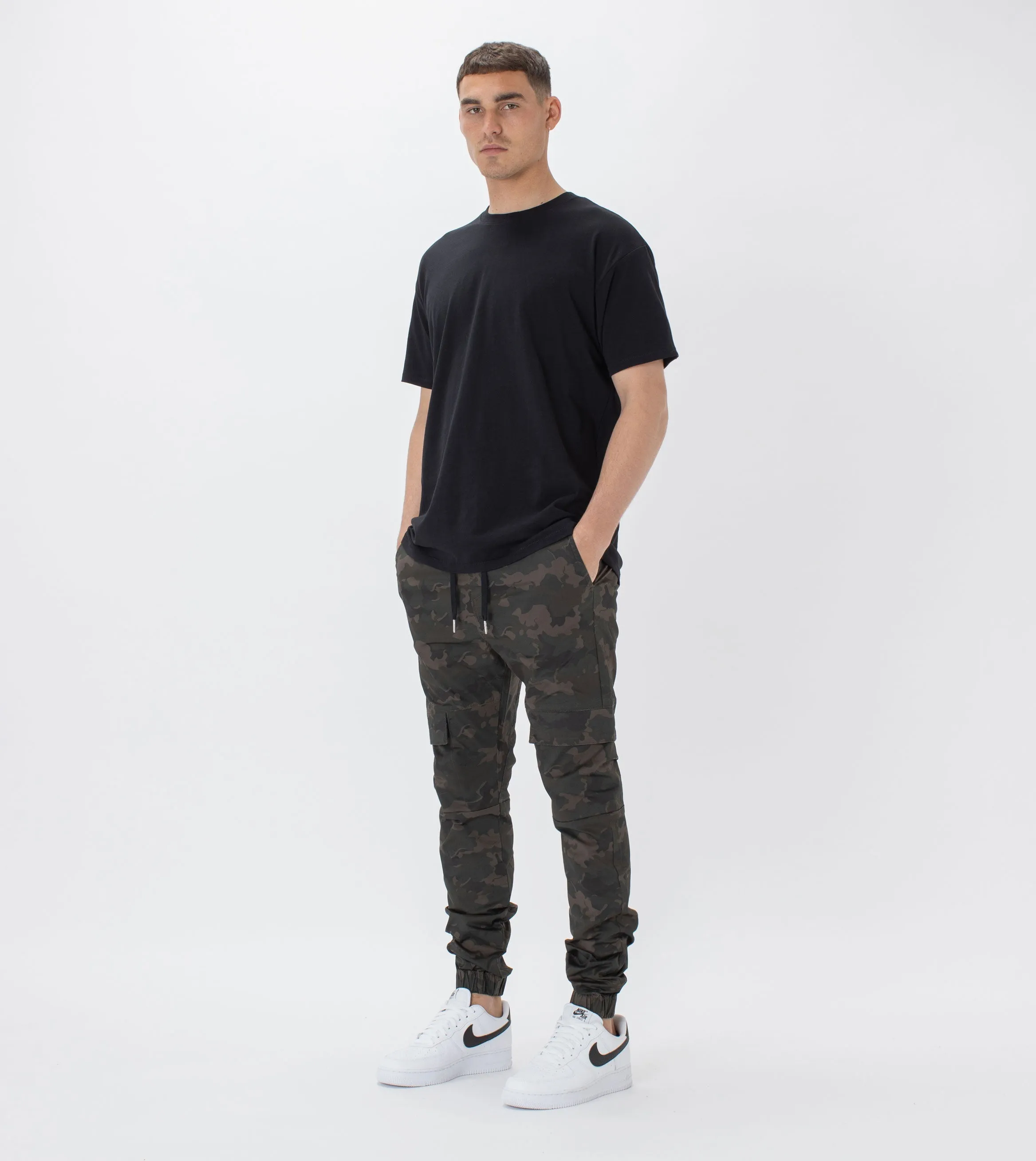 Sureshot Lite Cargo Jogger Dk Camo