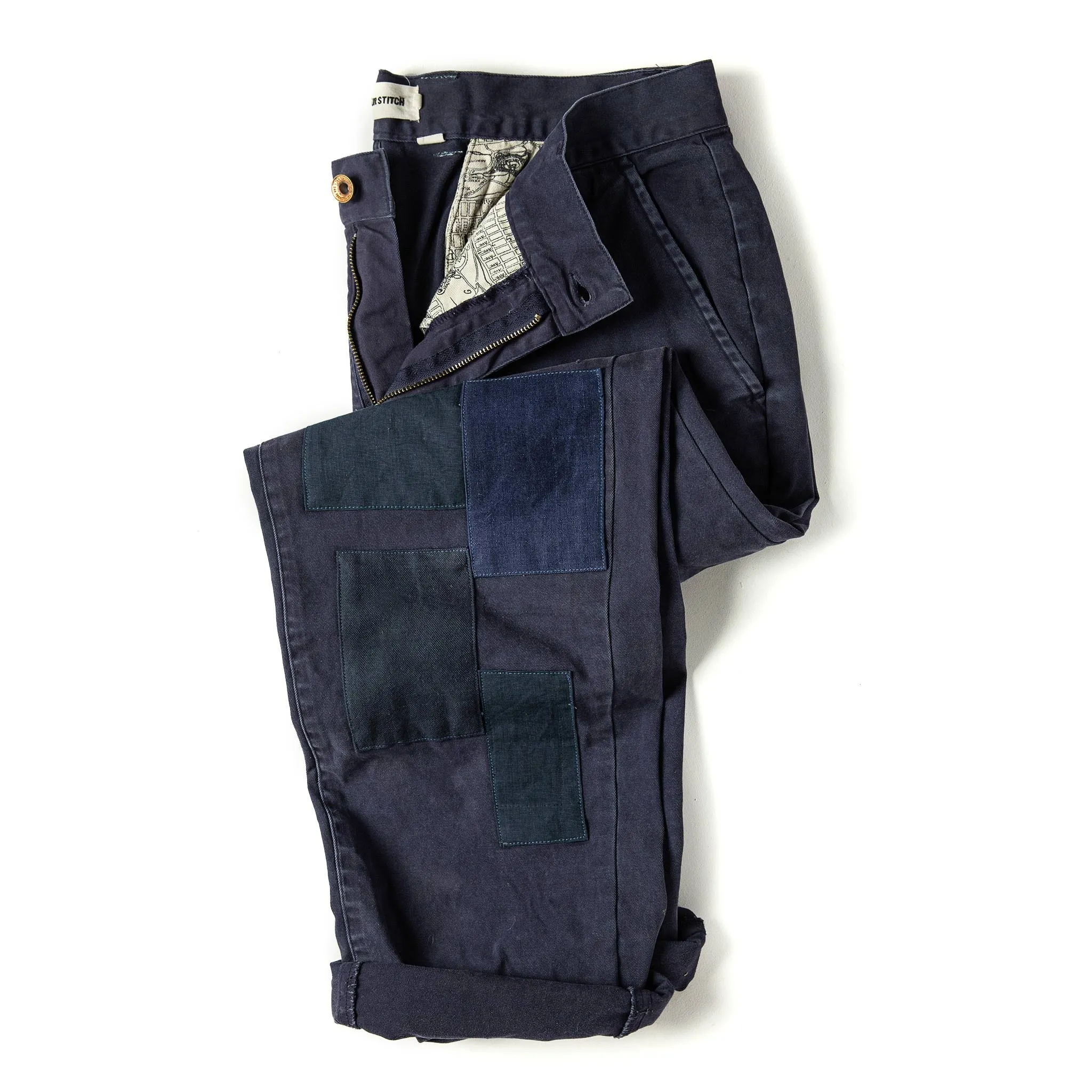 The Atelier and Repairs Chino in Navy