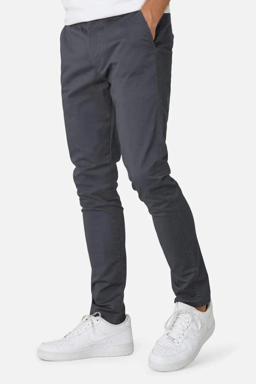 The Cuba Chino Pant - Antique Navy | Caramel