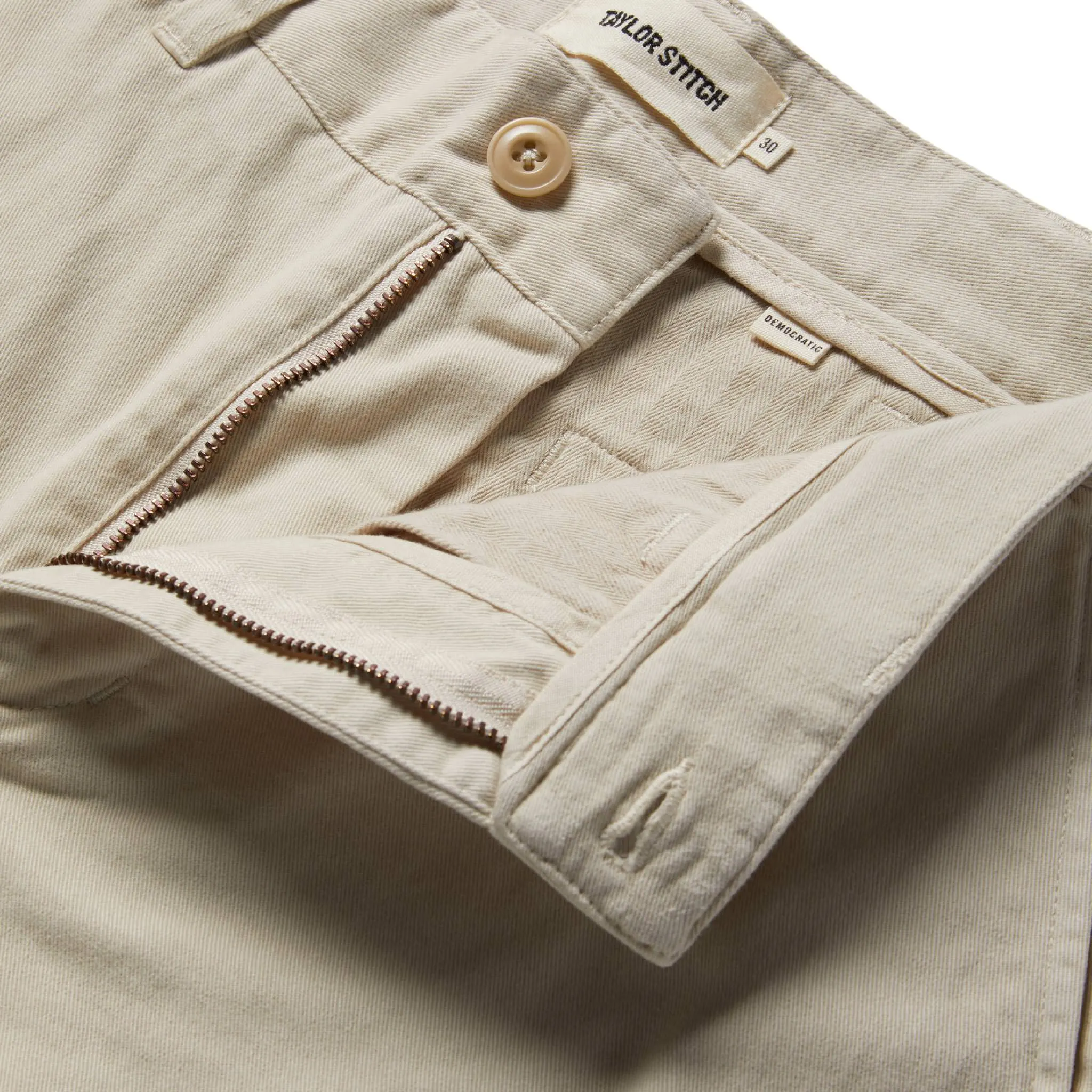 The Democratic Foundation Pant in Organic Stone