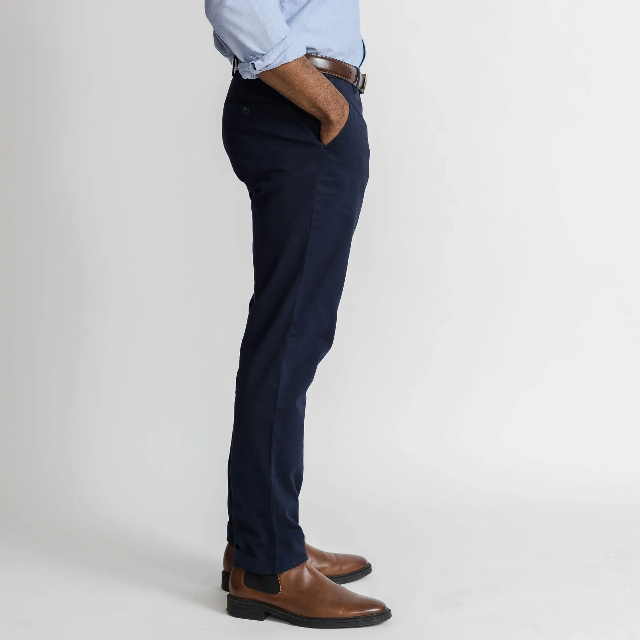 The Navy Richmond Chino Custom Pant