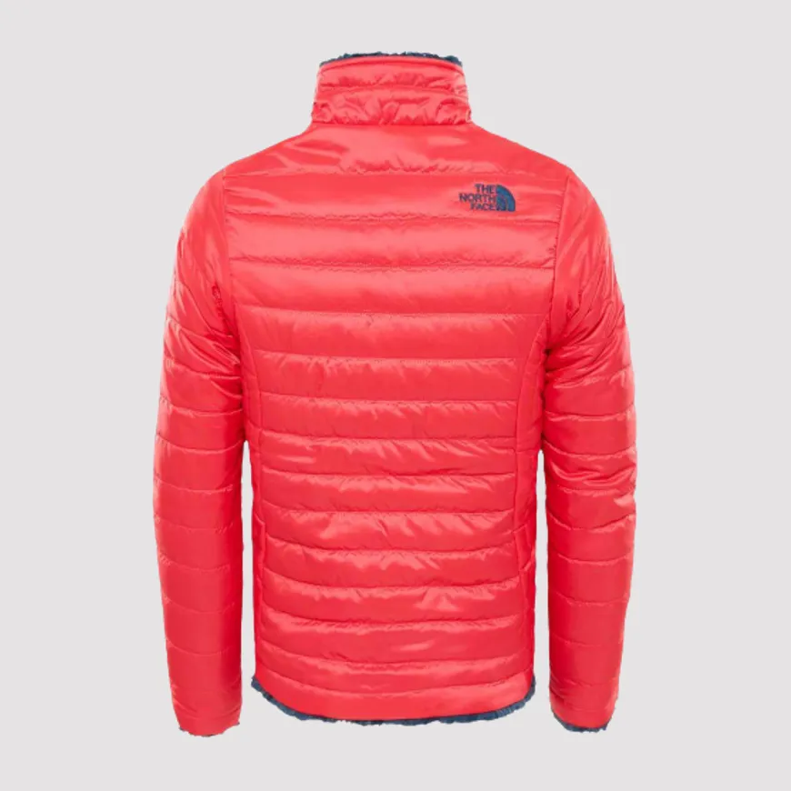 The North Face Reversible Mossbud Swirl Girls Lifestyle Jacket Red