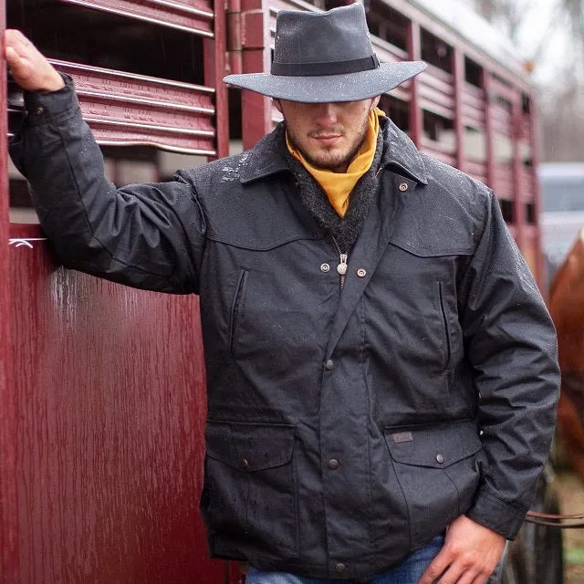 The Outback Trading Company Men's "Pathfinder" Oilskin Jacket