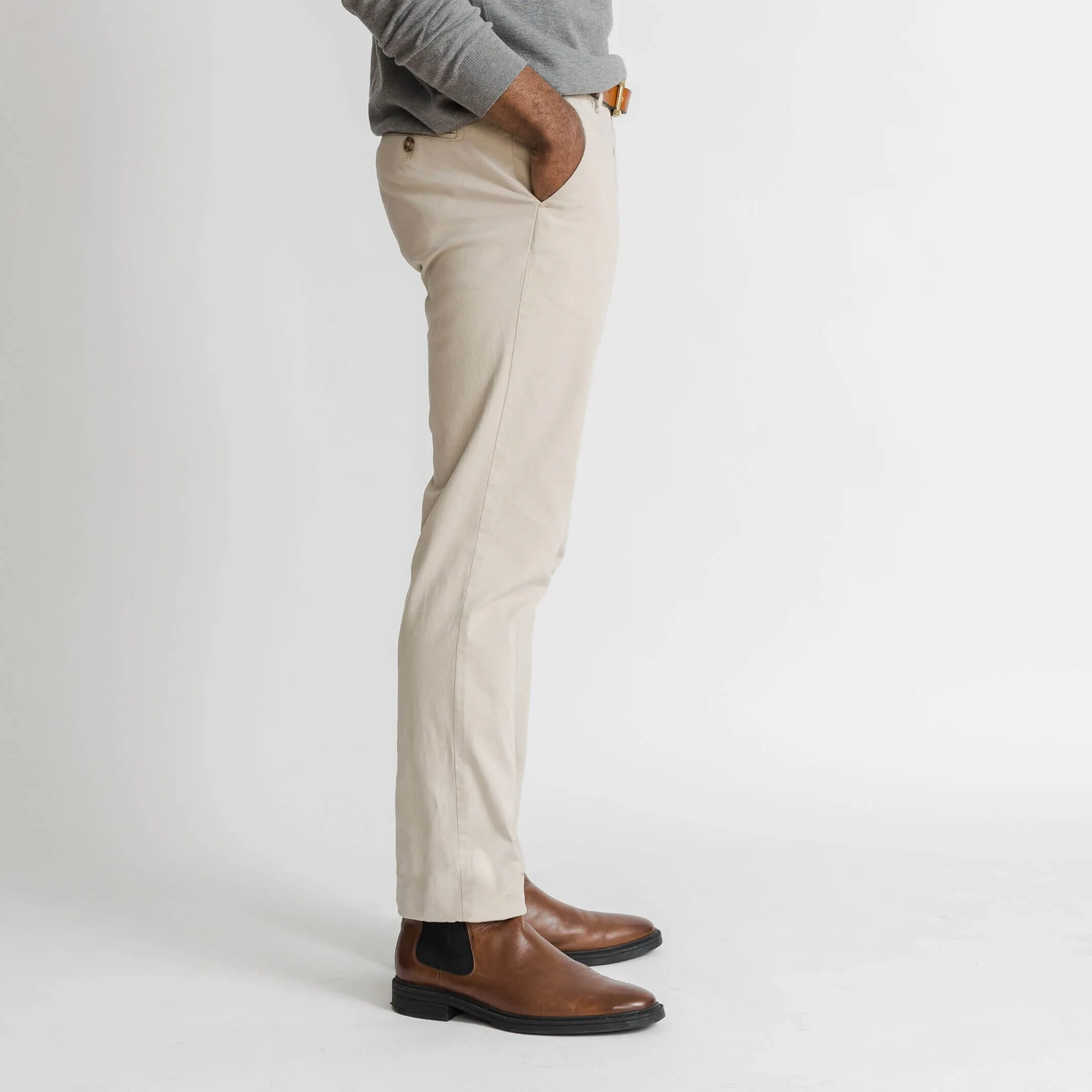 The Tan Richmond Chino Custom Pant