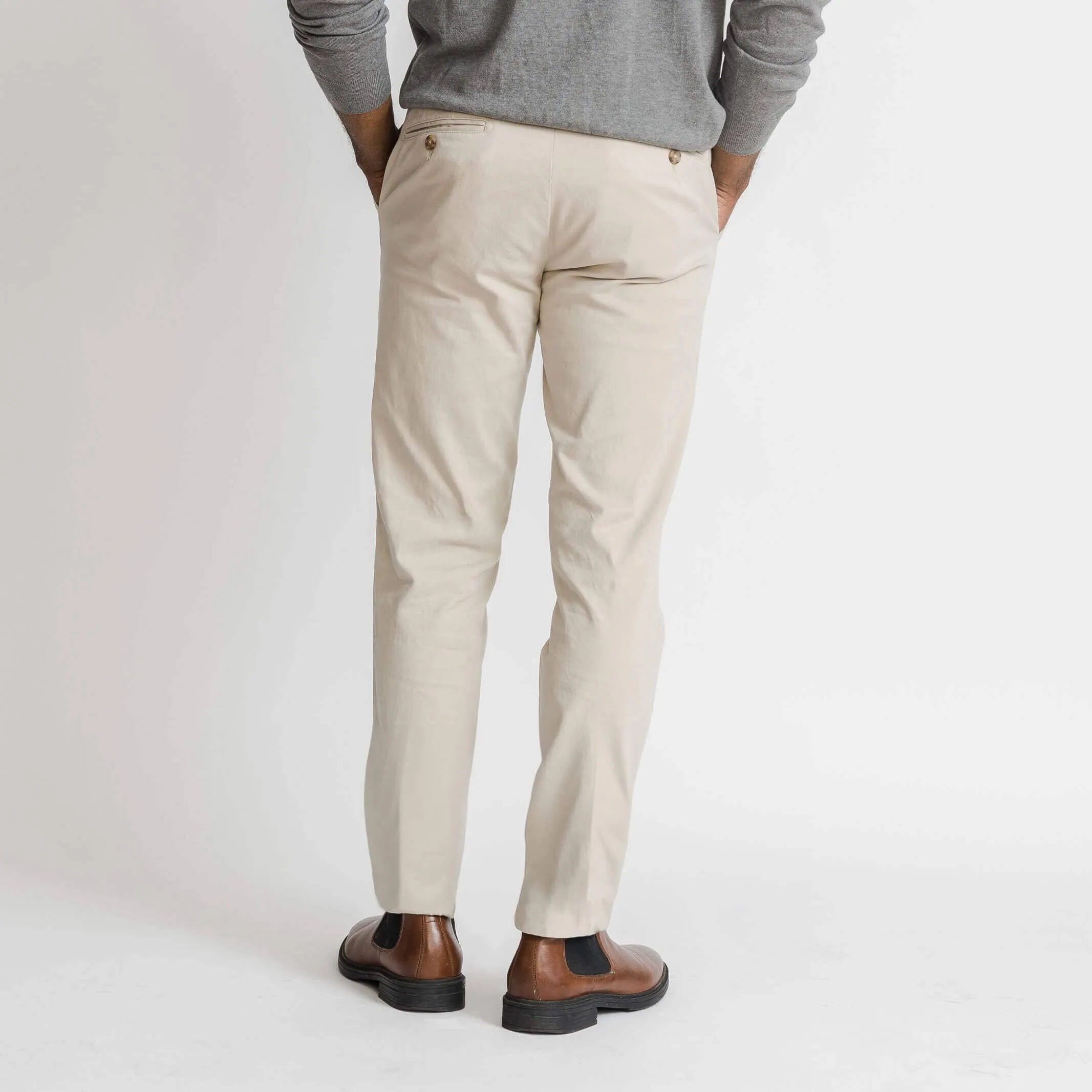 The Tan Richmond Chino Custom Pant