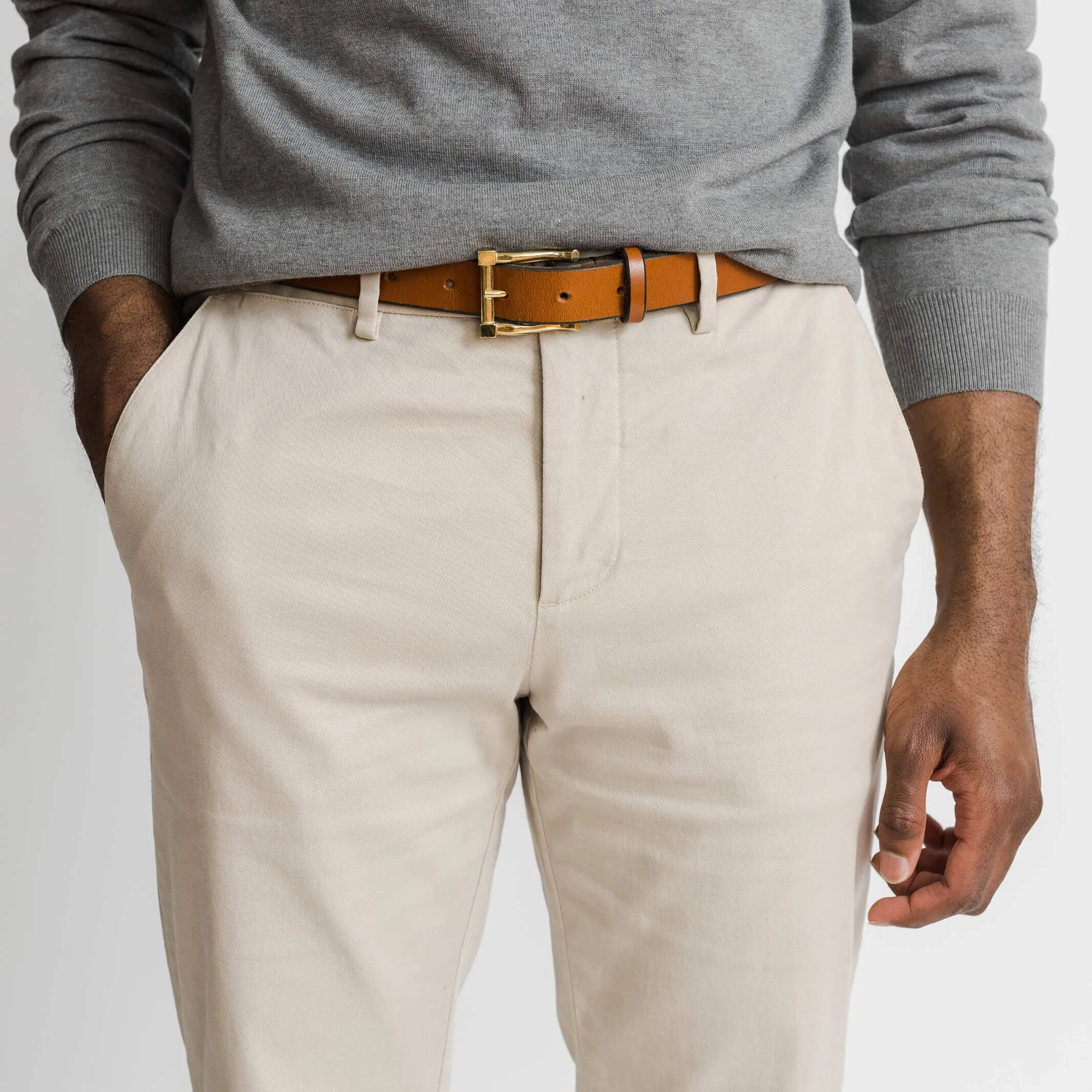 The Tan Richmond Chino Custom Pant