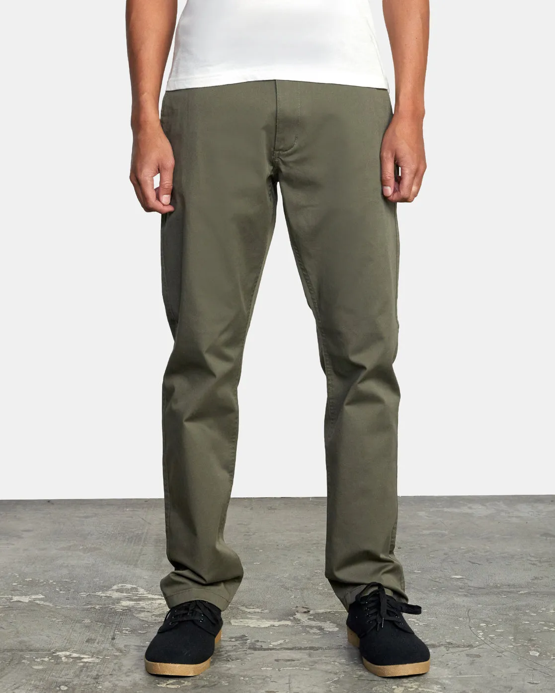 The Week-End Stretch Pants - Olive