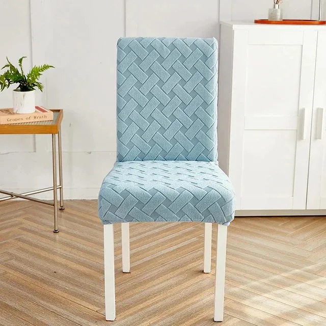 Thick Jacquard Chair Cover Spandex Stretch Slipcovers Chair Seat Covers