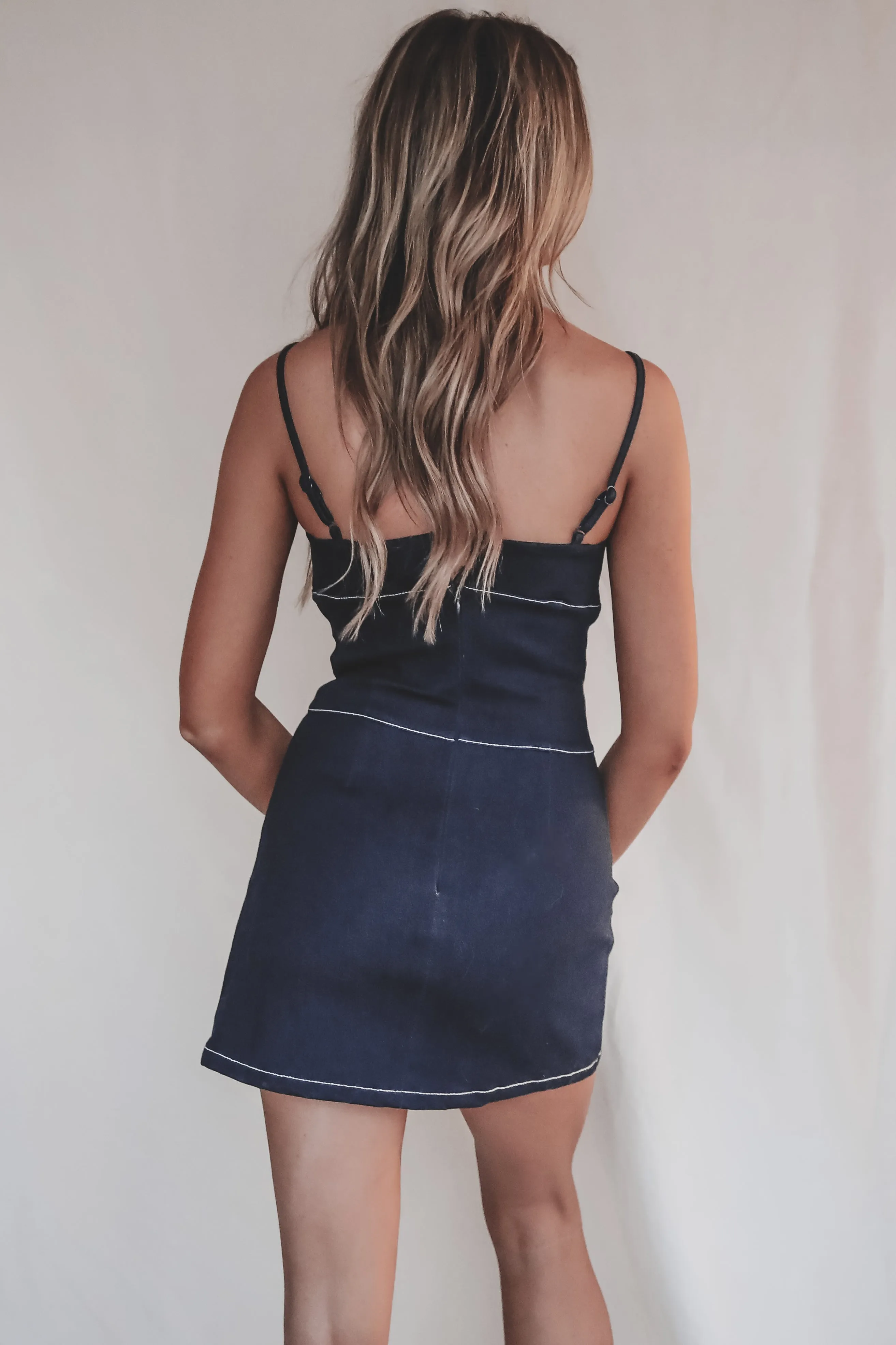 This Is How I Denim Mini Dress