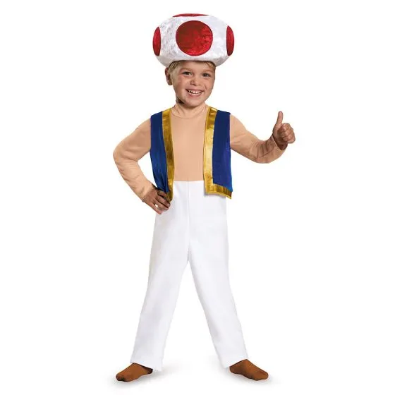 Toddlers Nintendo Toad Costume