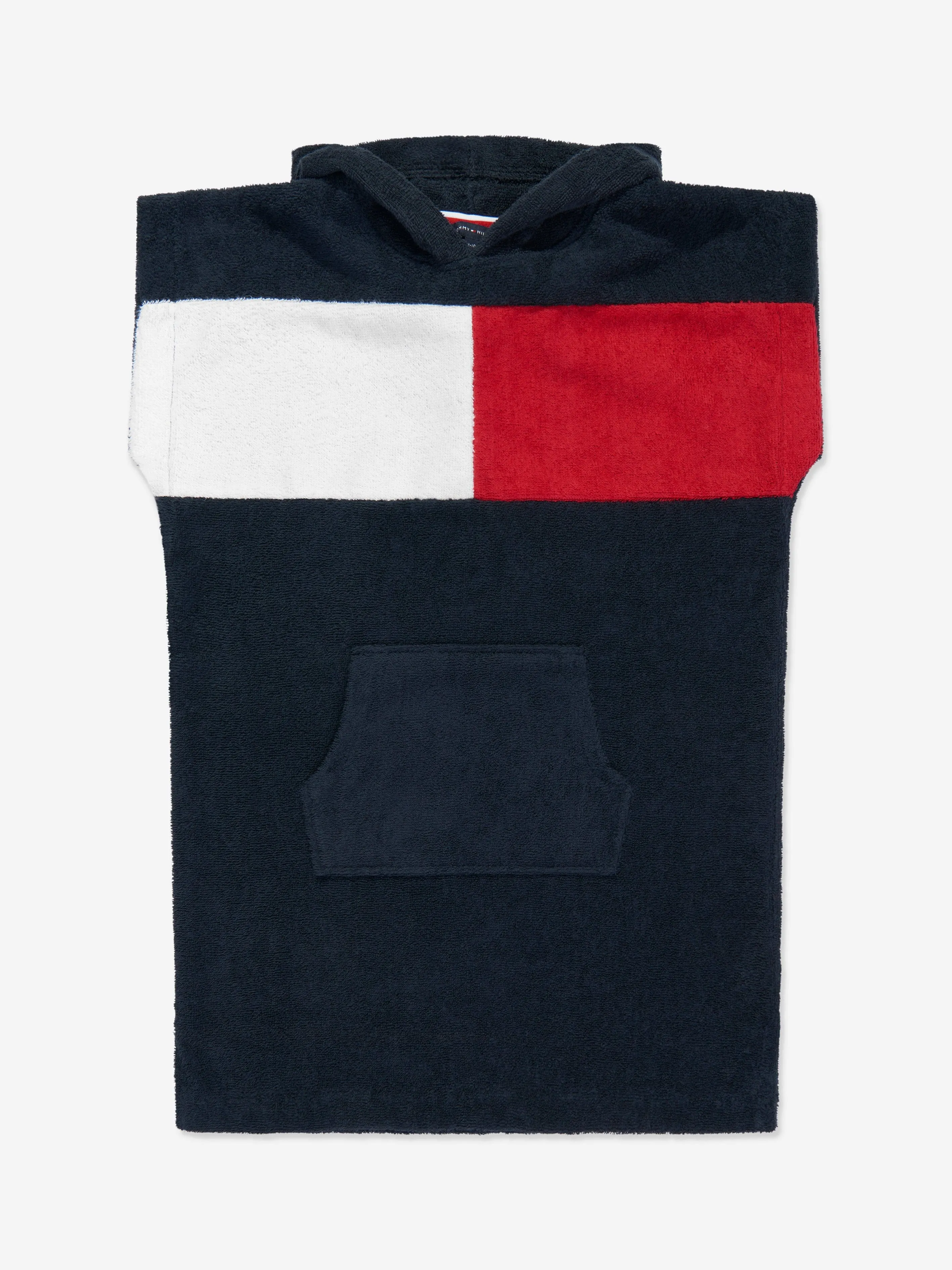 Tommy Hilfiger Kids Poncho Towel in Navy