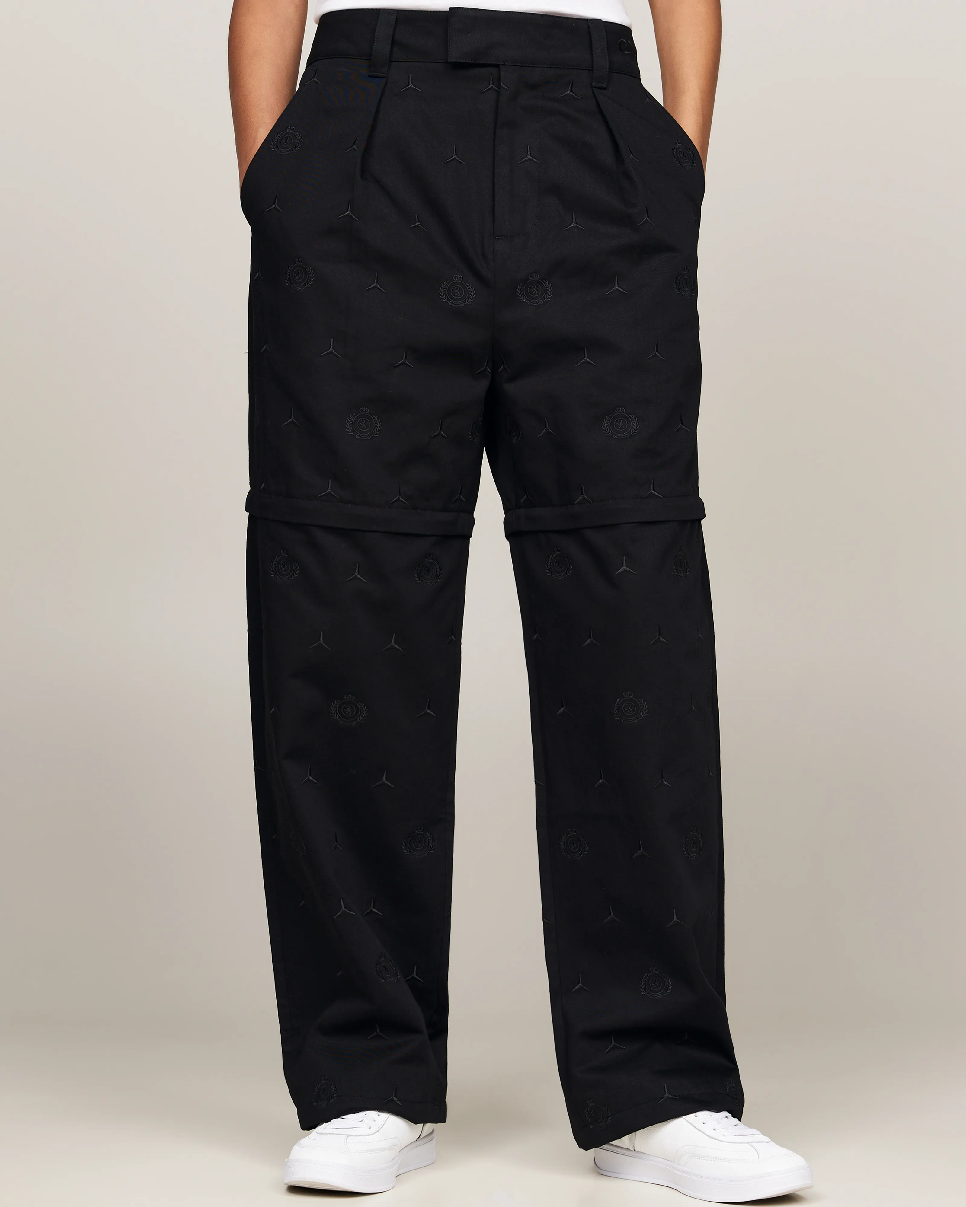 Tommy x Mercedes-AMG F1 x Clarence Ruth Chino Pants Black