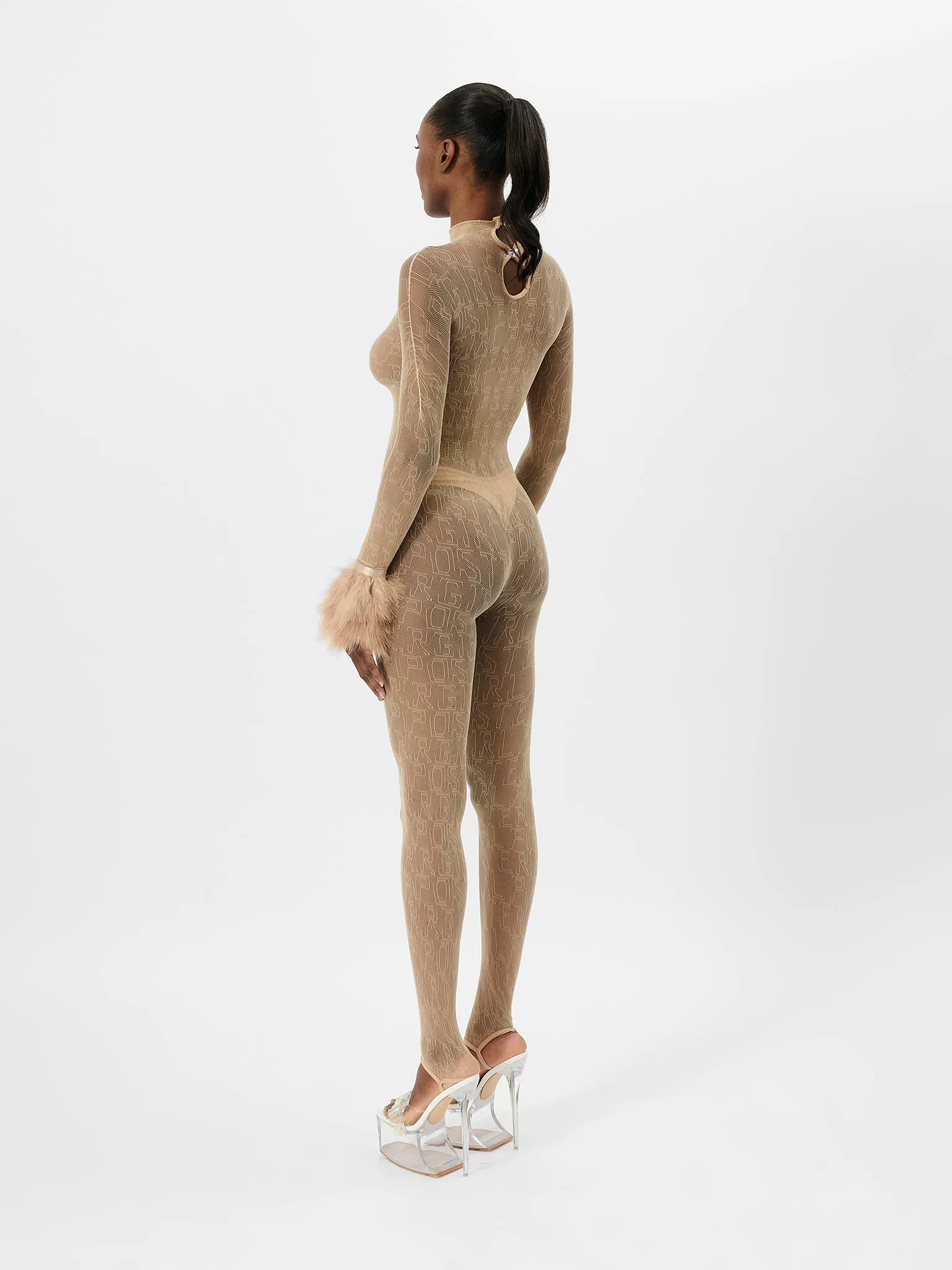 Trophy Jumpsuit Beige