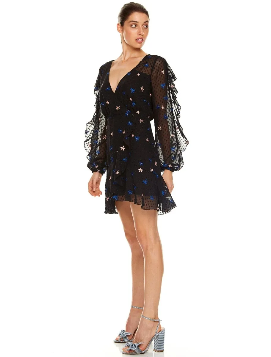 UP ALL NIGHT L/S MINI DRESS