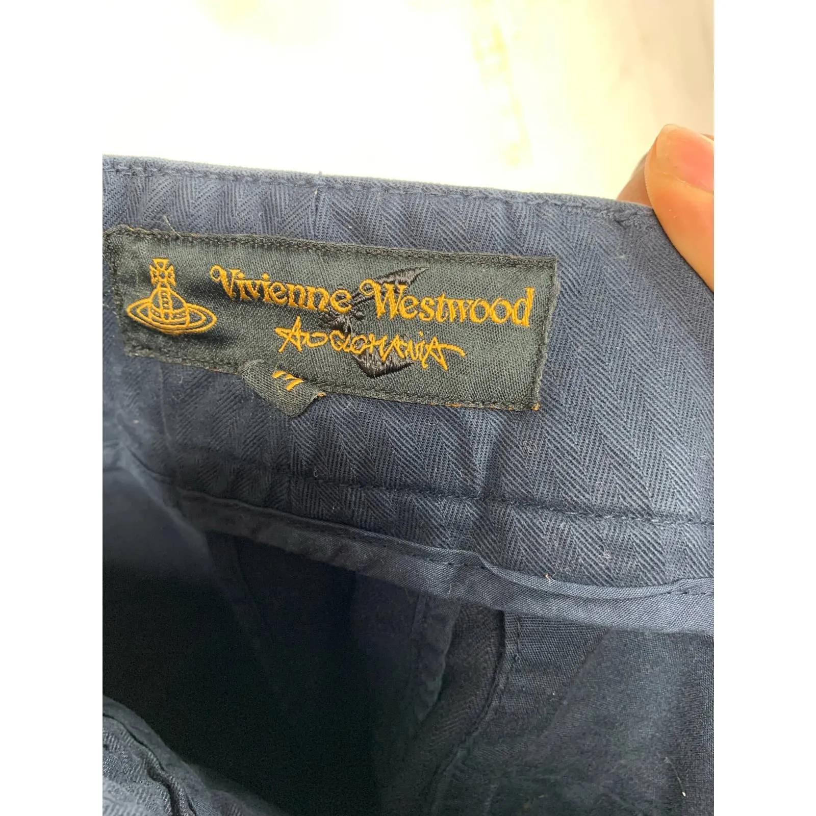 Vivienne Westwood Navy Trousers