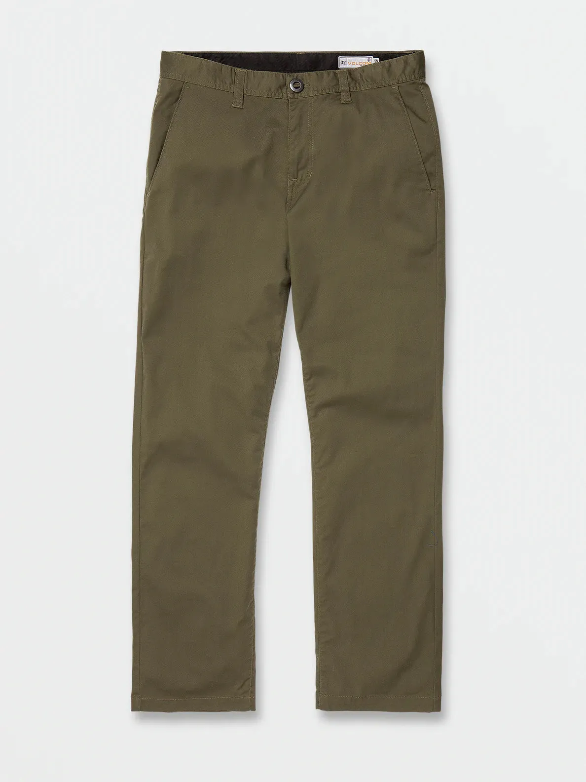 Volcom Frickin Regular Stretch Pant - MILITARY