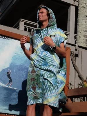 Volcom x Matador Packable Beach Poncho - Tie Dye