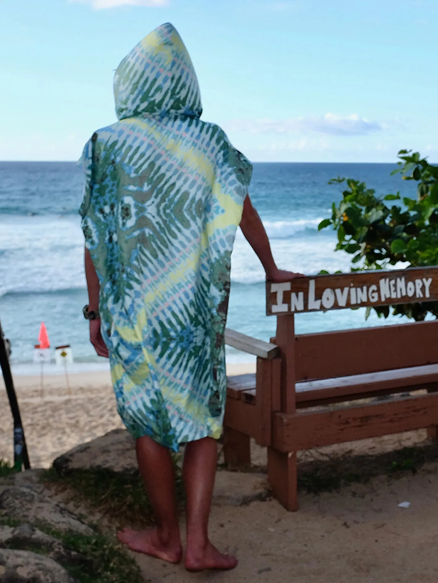 Volcom x Matador Packable Beach Poncho - Tie Dye