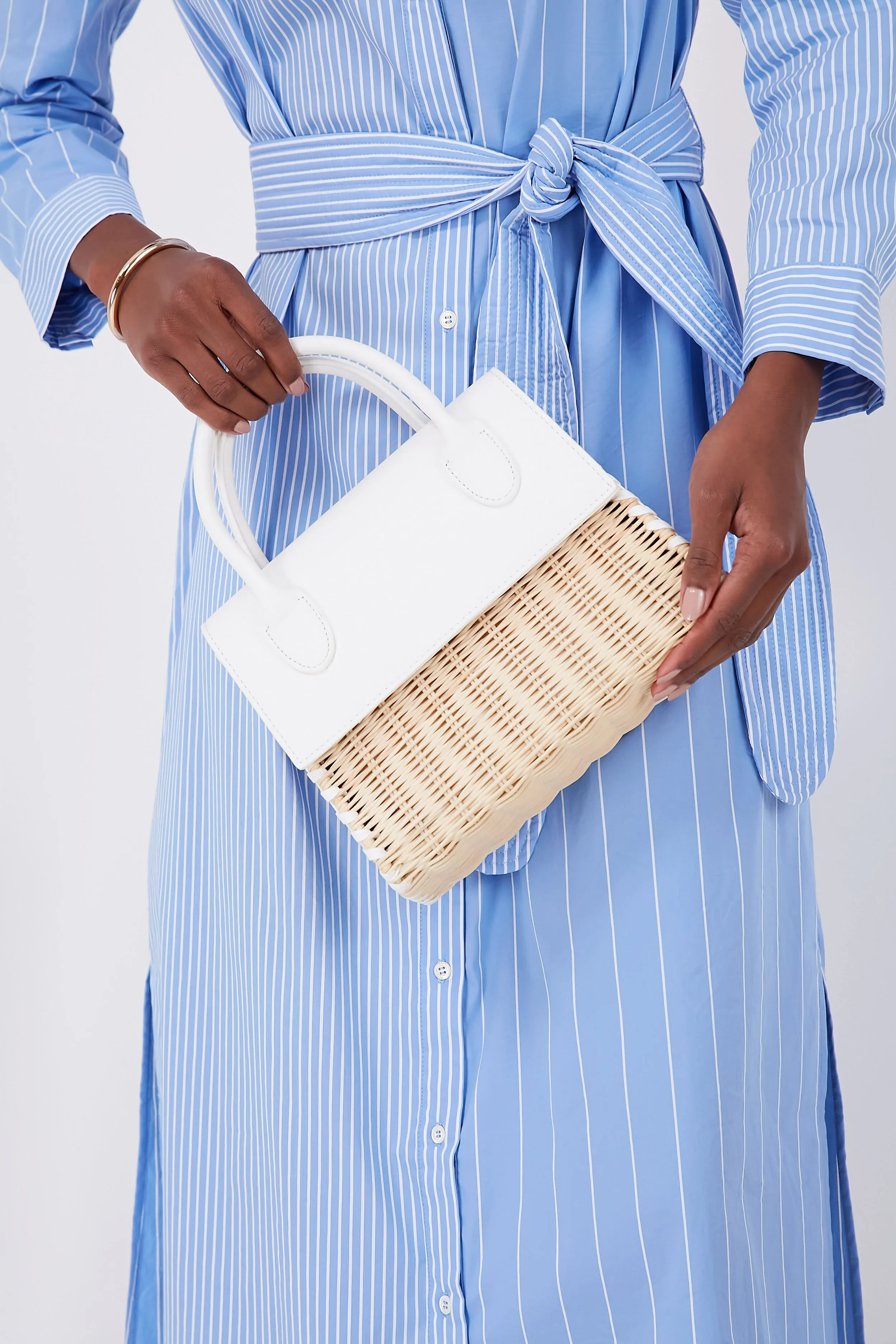 White Caspian Bag