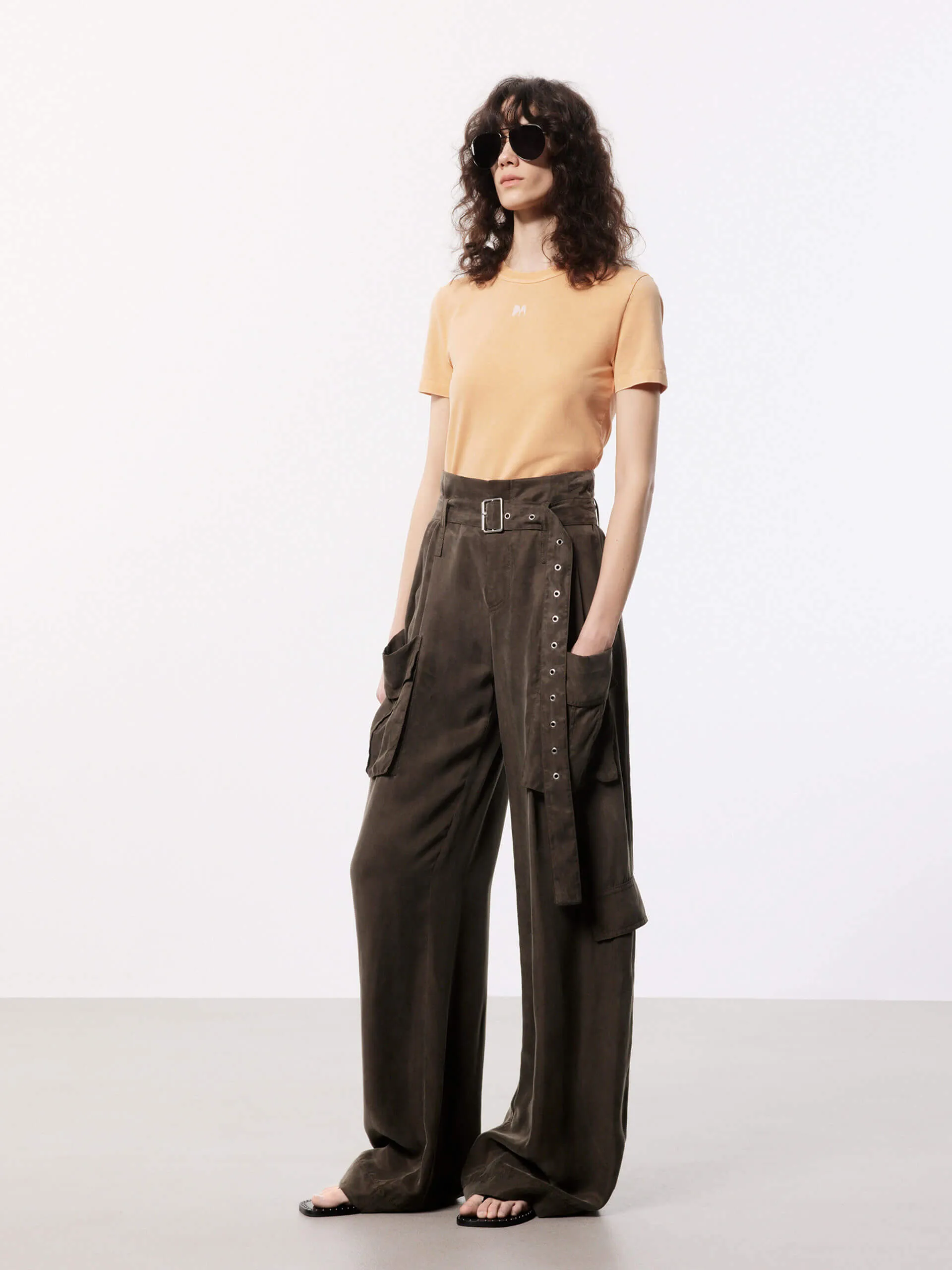 Wide Leg Cargo Pants