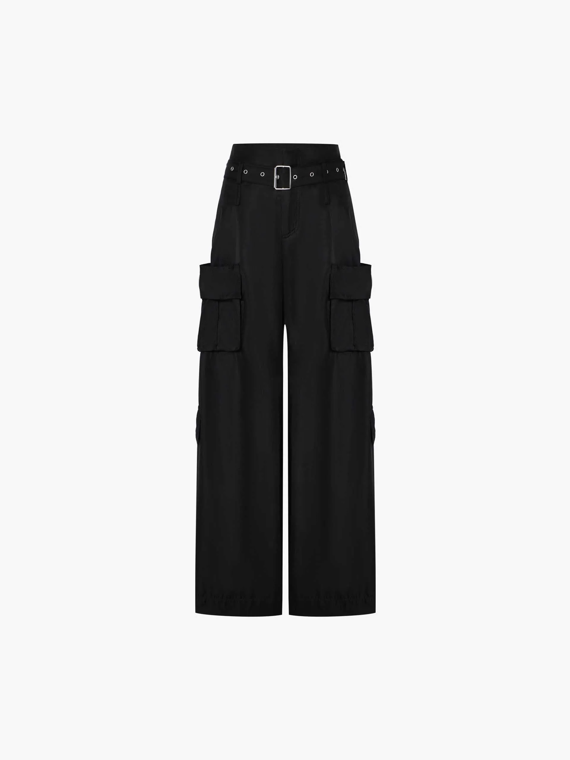 Wide Leg Cargo Pants