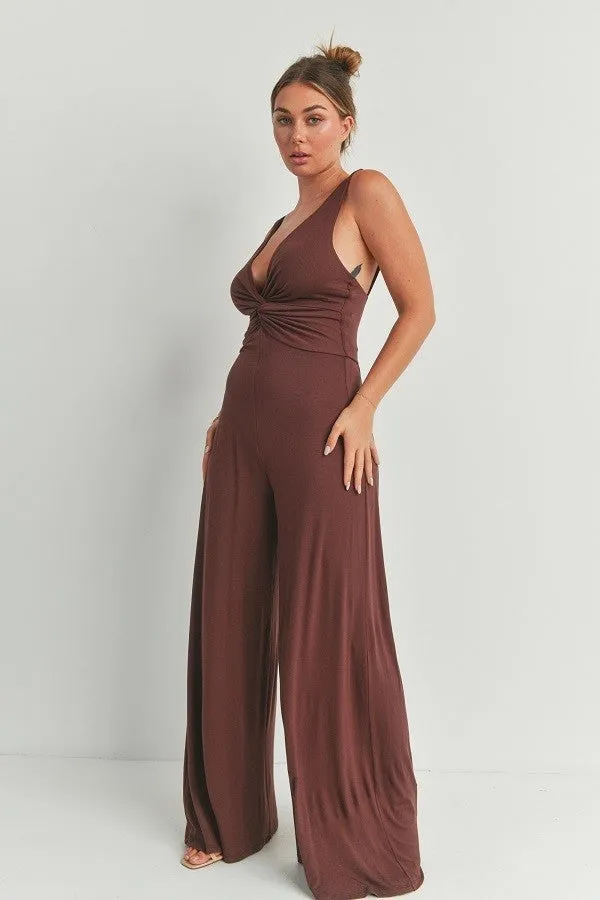 WIDE LEG JUMPSUIT