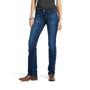 Women's Ariat R.E.A.L. Mid Rise Candace Straight Jean Portland